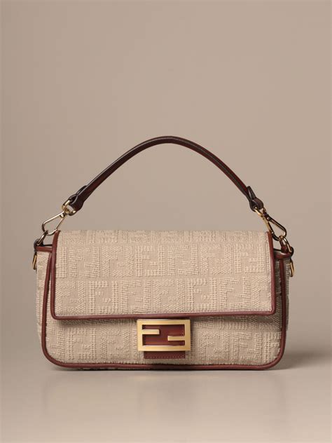 fendi white womens bag|authentic fendi handbags on sale.